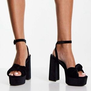 ASOS Black Platform Heels